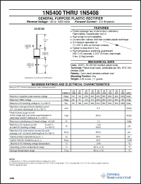 Click here to download 1N5408 Datasheet