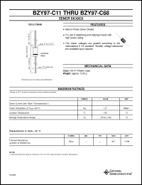 Click here to download BZY97 - C200 Datasheet