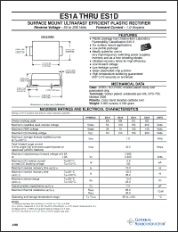 Click here to download ES1 Datasheet