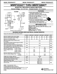 Click here to download MBRF2050CT Datasheet