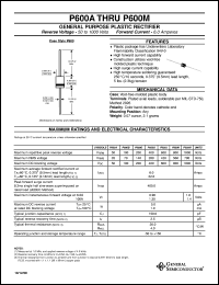 Click here to download P600J Datasheet