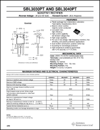 Click here to download SBL3030 Datasheet