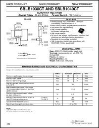 Click here to download SBLB1040CT Datasheet