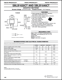 Click here to download SBLB1640CT Datasheet