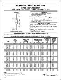 Click here to download Z4KE100 Datasheet