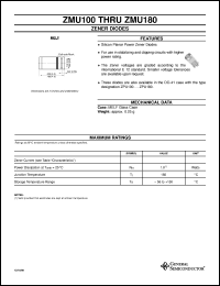 Click here to download ZMU180 Datasheet