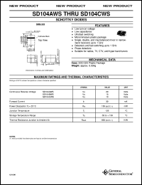 Click here to download SD104CWS Datasheet