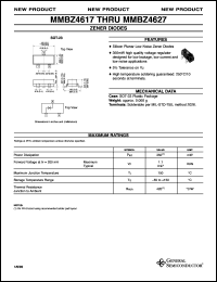 Click here to download MMBZ4622 Datasheet