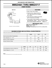 Click here to download MMSZ4709 Datasheet