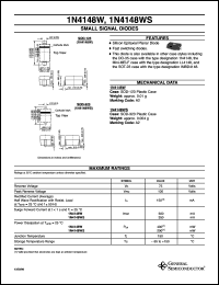 Click here to download 1N4148WS Datasheet