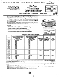 Click here to download C784CS Datasheet