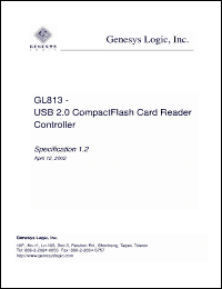 Click here to download GL813 Datasheet