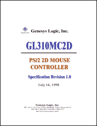 Click here to download GL310MC2D Datasheet