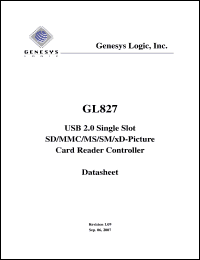 Click here to download GL827 Datasheet