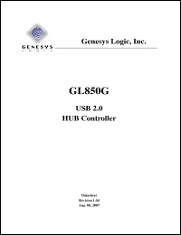 Click here to download GL850G Datasheet