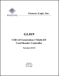 Click here to download GL819MXG Datasheet