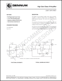 Click here to download LC507 Datasheet