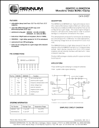 Click here to download GB4550A-CSA Datasheet