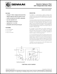 Click here to download GR581 Datasheet