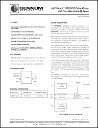Click here to download GS9008-CKA Datasheet