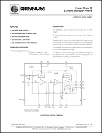 Click here to download GS3013 Datasheet