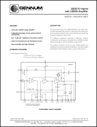 Click here to download GS3010 Datasheet