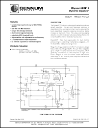 Click here to download GS3011 Datasheet