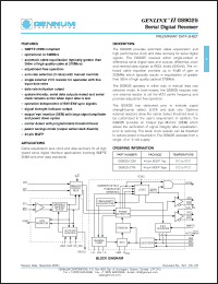 Click here to download GS9025-CQM Datasheet