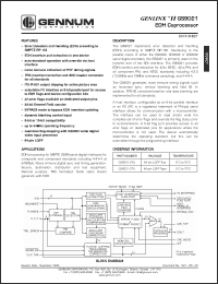 Click here to download GS9021-CTU Datasheet