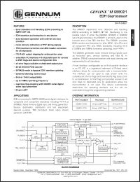 Click here to download GS9021-CFU Datasheet