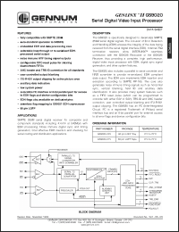 Click here to download GS9020 Datasheet
