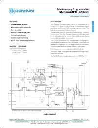 Click here to download GA3204 Datasheet