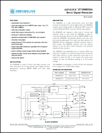Click here to download GS9035ACPJ Datasheet