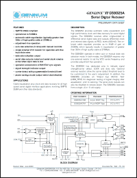 Click here to download GS9025ACTM Datasheet