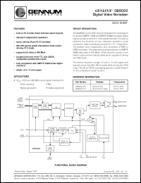 Click here to download GS9022-CTJ Datasheet