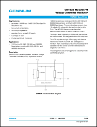 Click here to download GO1525 Datasheet