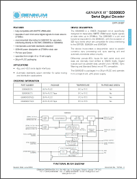 Click here to download GS9000DCPJ Datasheet