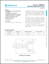 Click here to download GS9007ACKAE3 Datasheet