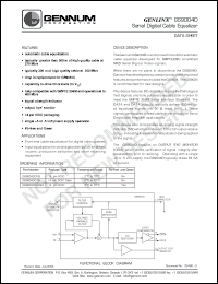 Click here to download GS9004DCTB Datasheet