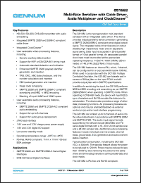 Click here to download GS1582 Datasheet