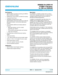 Click here to download GS9092-CNE3 Datasheet