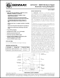 Click here to download GS9010A Datasheet