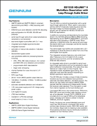 Click here to download GS1559-CB Datasheet