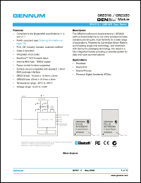 Click here to download GR2320 Datasheet