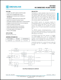 Click here to download GS1503 Datasheet