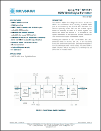 Click here to download GS1511-CQRE3 Datasheet