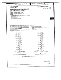 Click here to download CA3251H Datasheet