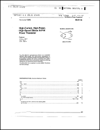 Click here to download BUX11 Datasheet