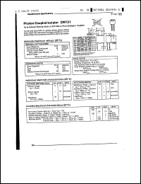 Click here to download CNY31 Datasheet