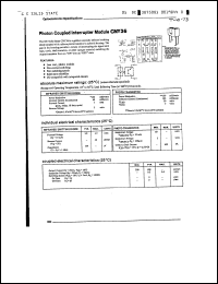 Click here to download CNY36 Datasheet